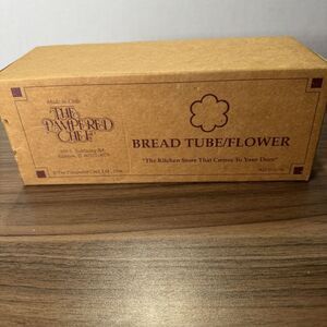 The Pampered Chef Bread Tube Flower‎ Design #1550-6/96 1996 New Sealed In Box
